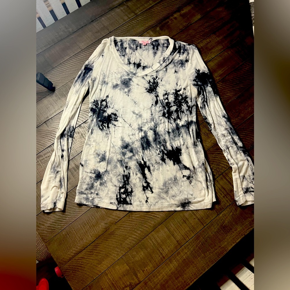 Tie Dye Maternity Shirt by Pink Lilly